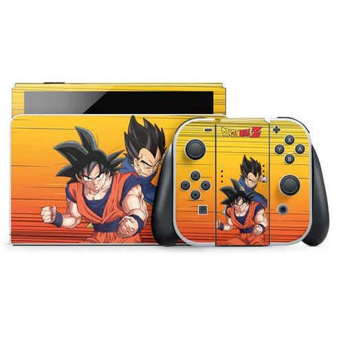 Dragon Ball Z Goku & Vegeta Nintendo Switch OLED (2021) Skin